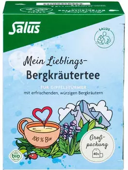 Salus Mein Lieblings-Bergkräuter-Tee Bio 40 Beutel 72g