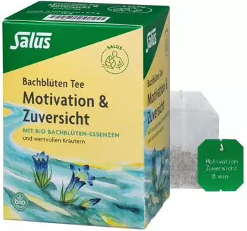 Salus Bachbl&uuml;ten Tee Motivation & Zuversicht Bio 15 Beutel