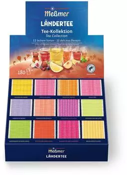 Me&szlig;mer L&auml;ndertee Tee-Kollektion Box (180er)