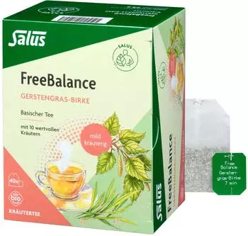 Salus Free Balance Gerstengras-Birke Tee Bio 40 Beutel