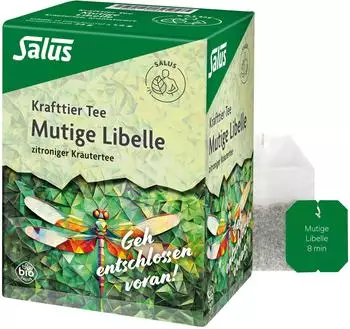 Salus Krafttier Mutige Libelle Bio 15 Beutel 24g