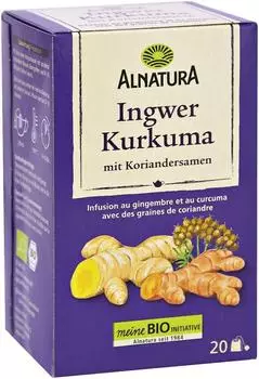 Alnatura Bio Ingwer Kurkuma Tee 40g