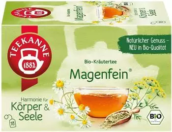 Teekanne Bio Kr&auml;utertee Magenfein 36 g