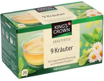 King's Crown Kr&auml;utertee 9 Kr&auml;uter 35 g
