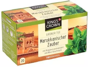 King's Crown Gr&uuml;ner Tee Marokkanischer Zauber 30g