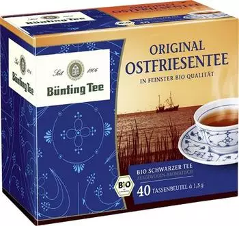 B&uuml;nting Tee Bio Original Ostfriesentee 60g
