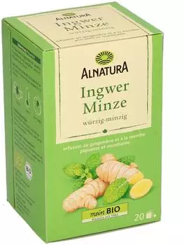 Alnatura Bio Ingwer Minze Tee 30g