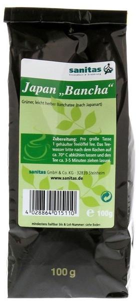 sanitas Grüner Tee Japan Bancha (100 g)