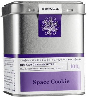 Samova Bio Chai Tee Space Cookie (100g)