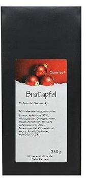 Quertee Früchtetee - "Bratapfel" - mit Bratapfel Geschmack, 1er Pack (1 x 0.25 kg)