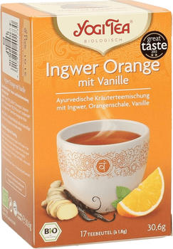 Yogi Tea Ingwer Orange mit Vanille (17 Stk.)