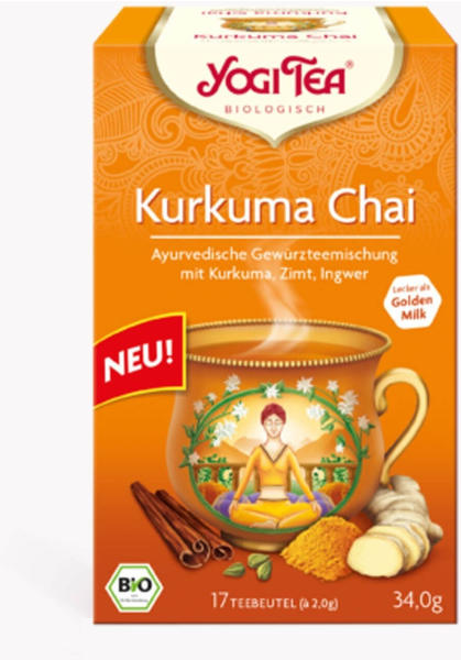Yogi Tea Kurkuma Chai (17 Stk.)