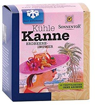 Sonnentor Kühle Kanne Erdbeer-Ingwer kbA (16 Stk.)