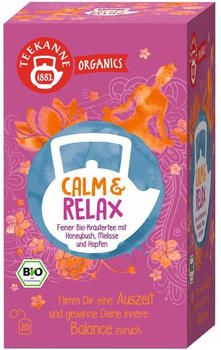 Teekanne Organics Calm & Relax (20 Beutel)