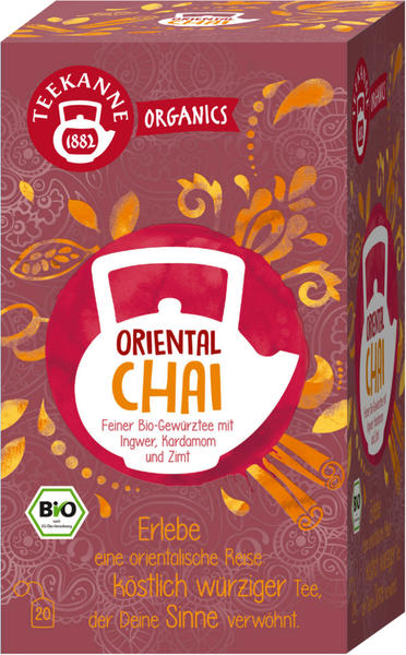 Teekanne Organics Oriental Chai (20 Beutel)