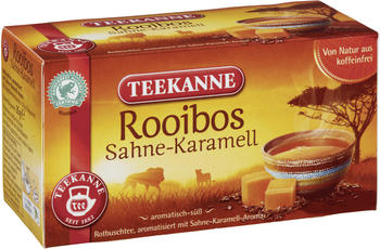 Teekanne Rooibos Sahne-Karamell (20 Beutel)