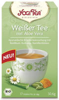 YOGI TEA Wei&szlig;er Tee mit Aloe Vera Bio Fi 17X1,8 g