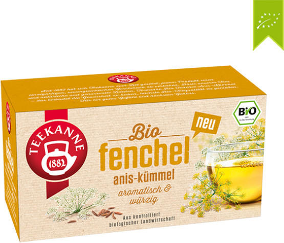 Teekanne Bio Fenchel Anis-Kümmel (18 Stk.)