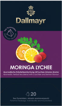 Dallmayr Moringa Lychee (20 Pyramidenbeutel)