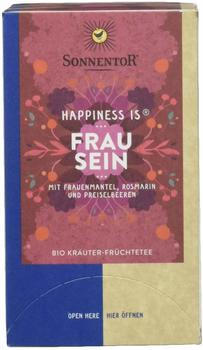 Sonnentor Bio Tee Happiness is Frau Sein (18 Stk.)