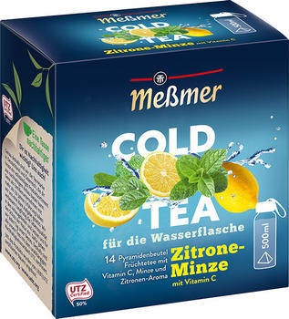 Meßmer Cold Tea Zitrone-Minze (14 Stk.)