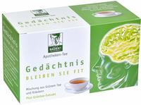 Apotheken-Tee Ged&auml;chtnis 20 St