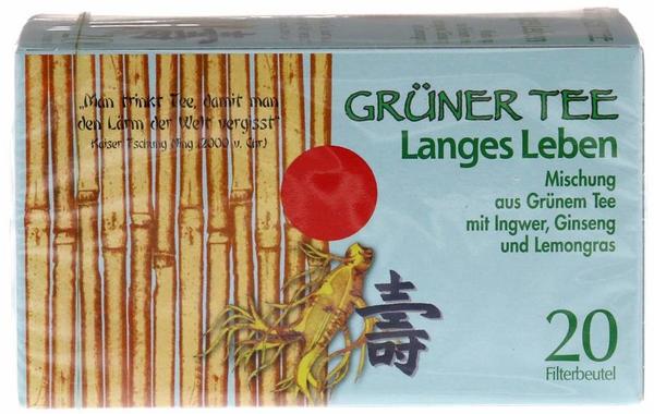 Allpharm Grüner Tee + Ingwer + Ginseng (20 Stk.)
