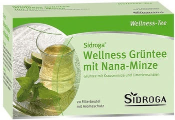 Sidroga Wellness Grüntee mit Nana-Minze (20 Stk.)