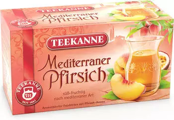 Teekanne Mediterraner Pfirsich (20 Stk.)