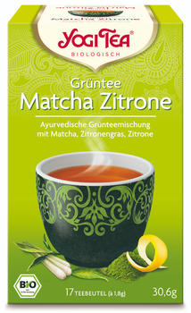 Yogi Tea Grüntee Matcha Zitrone (17 Beutel)