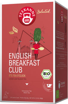 Teekanne Selected English Breakfast Club Bio Tee (20 Stk.)