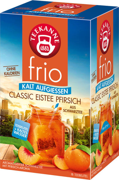 Teekanne frio Classic Eistee Pfirsich (18 Stk.)