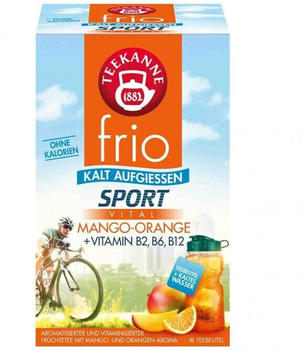 Teekanne frio Sport Vital Mango-Orange (18 Stk.)