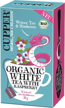 Cupper Bio Organic White Tea with Raspberry (20 Stk.)