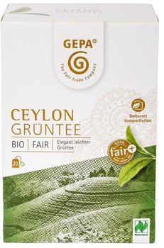 Gepa Grüntee Ceylon bio (20 Stk.)