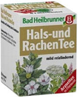 BAD Heilbrunner Hals- und Rachen Tee Fil 8X1,75 g