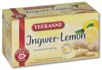 Teekanne Ingwer Lemon (20 Stk.)
