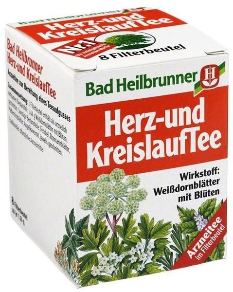 Bad Heilbrunner Herz- und Kreislauf Tee N (8 Stk.)