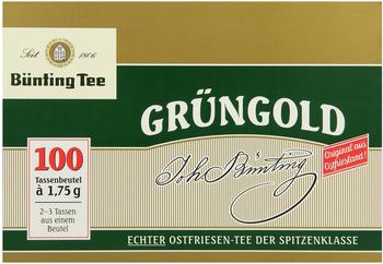 Bünting Tee Grüngold Teebeutel (100 Stk. à 1,75 g)