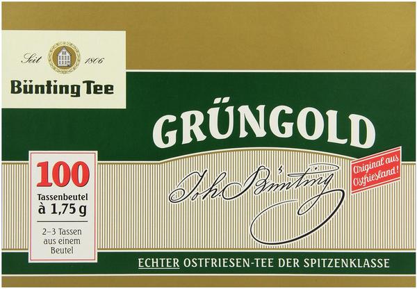 Bünting Tee Grüngold Teebeutel (100 Stk. à 1,75 g)