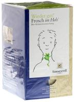 Frosch im Hals Tee Bio &ndash; Wohltuender Kr&auml;utertee f&uuml;r Hals und Stimme 27 g,
