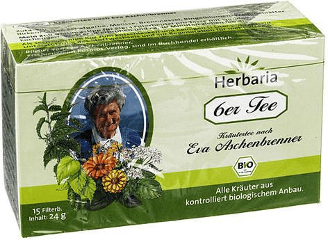 Herbaria 6er Tee nach Eva Aschenbrenner Beutel (15 Stk.)