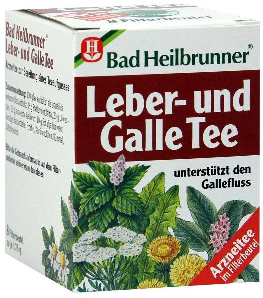 Bad Heilbrunner Tee Leber-Galle Beutel (8 Stk.) Test TOP Angebote ab 1,25 €  (August 2023)