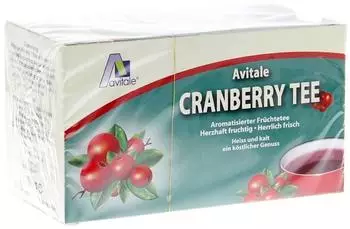 Avitale Cranberry Tee Filterbeutel (20 Stk.)