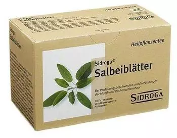 Sidroga Salbeiblätter (20 Stk.)
