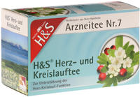 PZN-DE 02070559, H&S Herz Kreislauf Tee Filterbeutel Inhalt: 40 g, Grundpreis:...