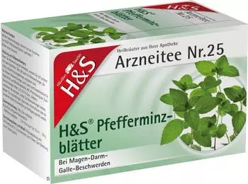 H&S Pfefferminzblätter Nr. 25 (20 Stk.)