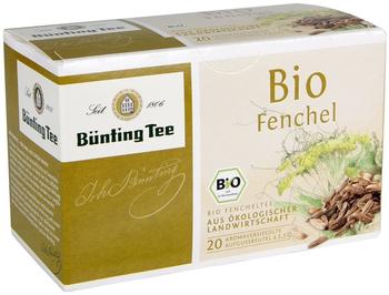 Bünting Tee Bio-Fenchel Teebeutel (20 Stk.)