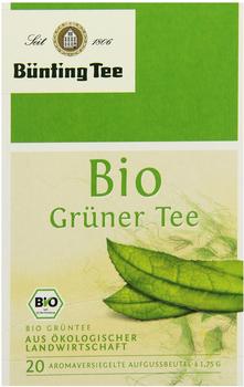 Bünting Tee Bio-Grüntee Teebeutel (20 Stk.)