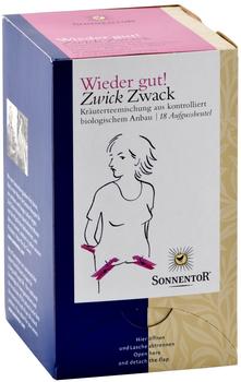 Sonnentor Zwick Zwack - Wieder gut! kbA, Doppelkammerbeutel (18 Stk.)